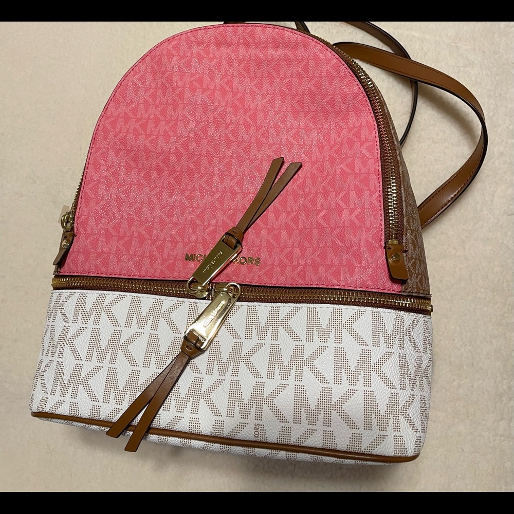 Michael Kors backpack like new.